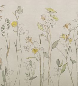 Countryside Mural by Coordonne Yellow Countryside Mural by Coordonne Yellow