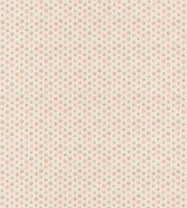 Court Buttons Fabric by GP & J Baker Pink/Green Court Buttons Fabric by GP & J Baker Pink/Green