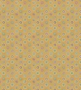 Court Buttons Wallpaper by GP & J Baker Ochre