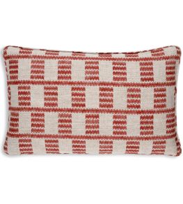 Cove Cushion by Fermoie Red Cove Cushion by Fermoie Red