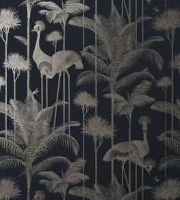 Crane Fonda Wallpaper by Divine Savages Black Gold Crane Fonda Wallpaper by Divine Savages Black Gold