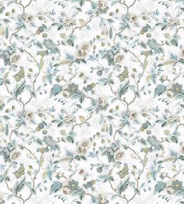 Craven Street Flower Fabric by Designers Guild Duck Egg Craven Street Flower Fabric by Designers Guild Duck Egg