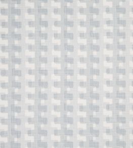 Cremaillere Fabric by Christopher Farr Cloth Soft Blue