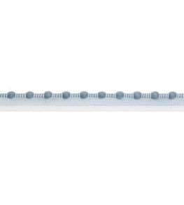 Crew Cord Trimming by Thibaut Spa Blue Crew Cord Trimming by Thibaut Spa Blue