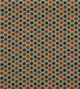 Croquet Fabric by Mulberry Home Teal Croquet Fabric by Mulberry Home Teal