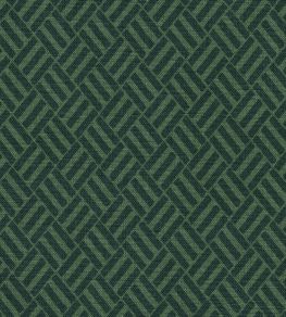 Crosshatch Wallpaper by Coordonne Emerald