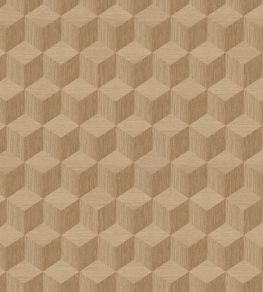 Cube Wallpaper by Borastapeter Brown Cube Wallpaper by Borastapeter Brown