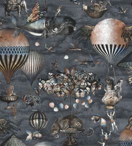 Curious Skies Wallpaper by Brand McKenzie Midnight Blue Curious Skies Wallpaper by Brand McKenzie Midnight Blue