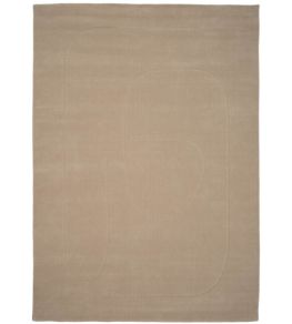 Cursive Expanse Rug by Linie Design Beige