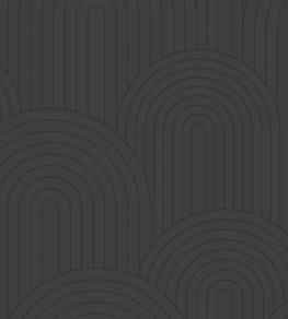 Curved Line Wallpaper by Caselio Noir