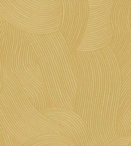 Curved Plaster Wallpaper by Eijffinger Yellow/Ocher Curved Plaster Wallpaper by Eijffinger Yellow/Ocher