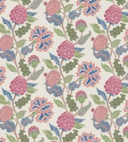 Cynara Fabric by Osborne & Little Raspberry/Cobalt Cynara Fabric by Osborne & Little Raspberry/Cobalt