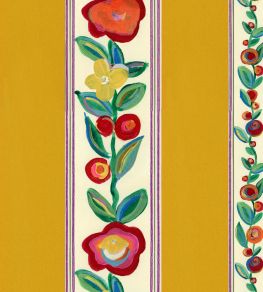 Dainty Flowering Wallpaper by MINDTHEGAP Golden