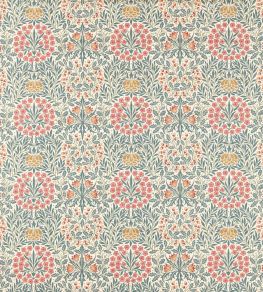 Daisy & Oak Fabric by Morris & Co Madder/Teal