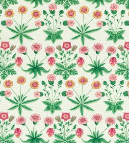 Daisy Fabric by Morris & Co Strawberry Fields Daisy Fabric by Morris & Co Strawberry Fields