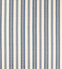 Dallington Stripe Fabric by Morris & Co Indigo