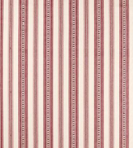 Dallington Stripe Fabric by Morris & Co Mulberry