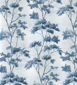 Dalton Fabric by Anna French Blue and White Dalton Fabric by Anna French Blue and White