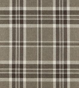 Dalwhinnie Fabric by The Isle Mill Peat Dalwhinnie Fabric by The Isle Mill Peat