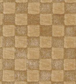 Damask Checks Fabric by JORO N2-Walnut Damask Checks Fabric by JORO N2-Walnut