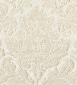 Damask Orlando Fabric by Marvic Cream Damask Orlando Fabric by Marvic Cream