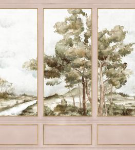 Damaskus View Mural by Coordonne Peach Damaskus View Mural by Coordonne Peach