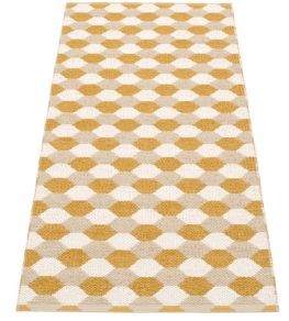 Dana Rug by Pappelina Ochre/Beige/Vanilla Dana Rug by Pappelina Ochre/Beige/Vanilla