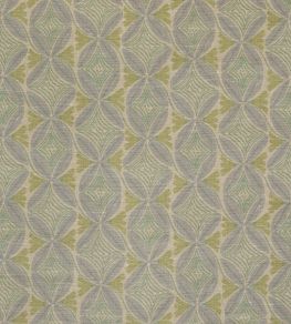 Dancing Vines Fabric by Christopher Farr Cloth Aqua