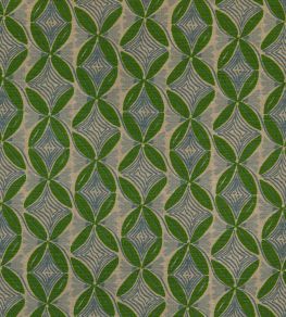 Dancing Vines Fabric by Christopher Farr Cloth Green Dancing Vines Fabric by Christopher Farr Cloth Green