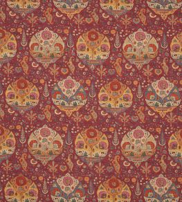 Darya Fabric by Manuel Canovas Brique Darya Fabric by Manuel Canovas Brique