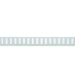 Dash Tape Trimming by Thibaut White on Mist Dash Tape Trimming by Thibaut White on Mist