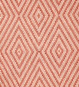 Dazzle Fabric by Sanderson Conch/Madder