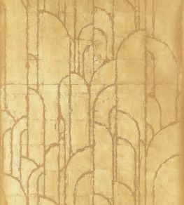 Deco Moon Wallpaper by Thibaut Gold Deco Moon Wallpaper by Thibaut Gold