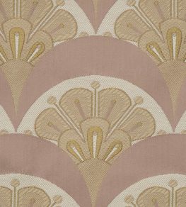 Deco Scallop in Multi Jacquard Fabric by Liberty Lacquer