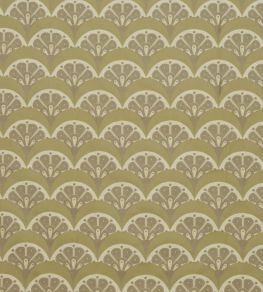 Deco Scallop in Multi Jacquard Fabric by Liberty Lichen Deco Scallop in Multi Jacquard Fabric by Liberty Lichen