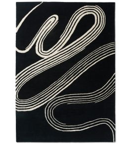 Decor Flow Rug by Brink & Campman Caviar