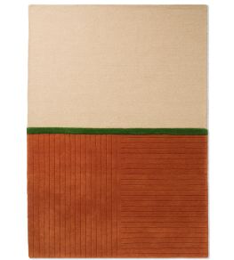 Decor Rhythm Rug by Brink & Campman Tangerine