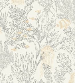 Deep Abyss Wallpaper by Caselio Blanc noir or Deep Abyss Wallpaper by Caselio Blanc noir or