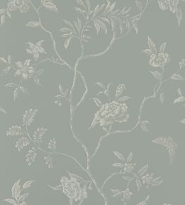 Delancey Wallpaper by Colefax and Fowler Pale Blue Delancey Wallpaper by Colefax and Fowler Pale Blue