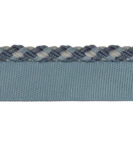Delano Small Braided Rope Trimming by Colefax and Fowler Navy Delano Small Braided Rope Trimming by Colefax and Fowler Navy
