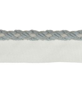 Delano Small Braided Rope Trimming by Colefax and Fowler Old Blue Delano Small Braided Rope Trimming by Colefax and Fowler Old Blue