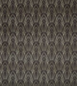 Delaunay Fabric by Ashley Wilde Graphite