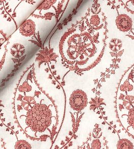 Delfyn Paisley Fabric by Ian Sanderson Sweet Rocket Delfyn Paisley Fabric by Ian Sanderson Sweet Rocket