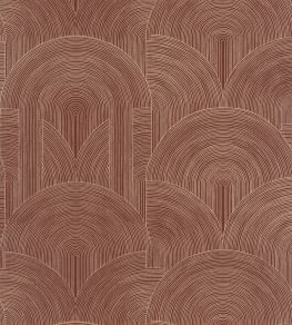 Delicacy Wallpaper by Caselio Aubergine Delicacy Wallpaper by Caselio Aubergine