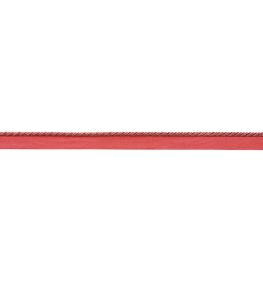 Delicat Silk Cord With Tape Trimming by Samuel & Sons Coral Delicat Silk Cord With Tape Trimming by Samuel & Sons Coral