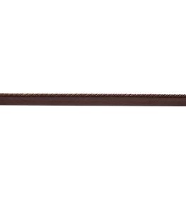 Delicat Silk Cord With Tape Trimming by Samuel & Sons Walnut Delicat Silk Cord With Tape Trimming by Samuel & Sons Walnut