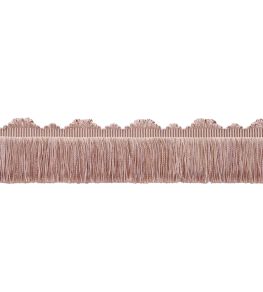 Delicat Silk Cut Fringe Trimming by Samuel & Sons Blush Delicat Silk Cut Fringe Trimming by Samuel & Sons Blush