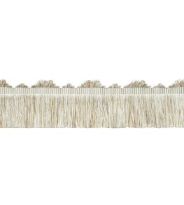 Delicat Silk Cut Fringe Trimming by Samuel & Sons Cream Delicat Silk Cut Fringe Trimming by Samuel & Sons Cream