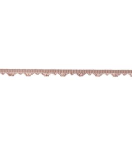 Delicat Silk Fan Edge Trimming by Samuel & Sons Blush