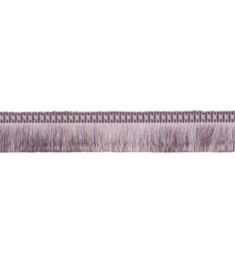 Delicat Silk Moss Fringe Trimming by Samuel & Sons Lilac Delicat Silk Moss Fringe Trimming by Samuel & Sons Lilac